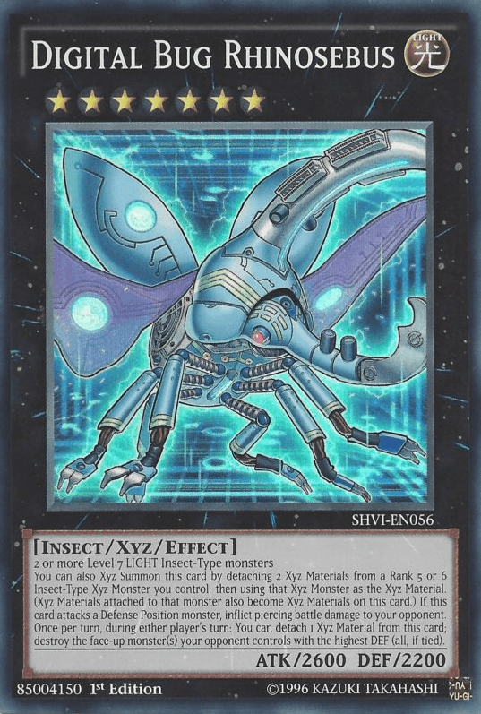 Digital Bug Rhinosebus [SHVI-EN056] Super Rare - POKÉ JEUX