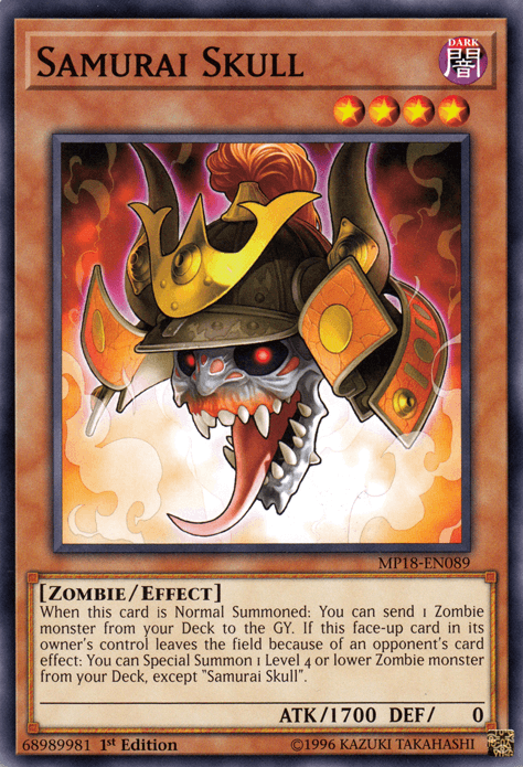 Samurai Skull [MP18-EN089] Common - POKÉ JEUX