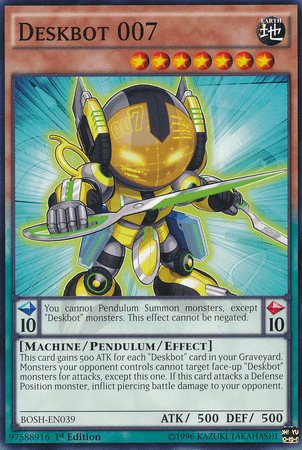 Deskbot 007 [BOSH-EN039] Common - POKÉ JEUX