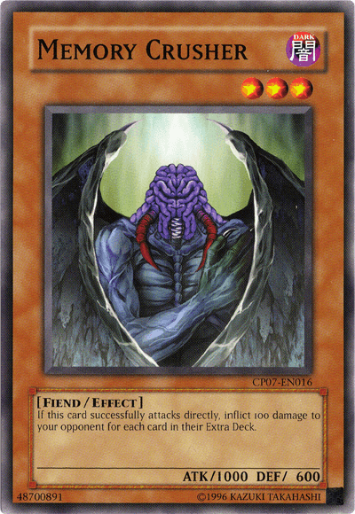 Memory Crusher [CP07-EN016] Common - POKÉ JEUX