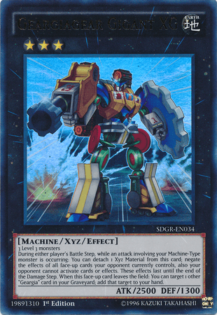 Geargiagear Gigant XG [SDGR-EN034] Ultra Rare - POKÉ JEUX