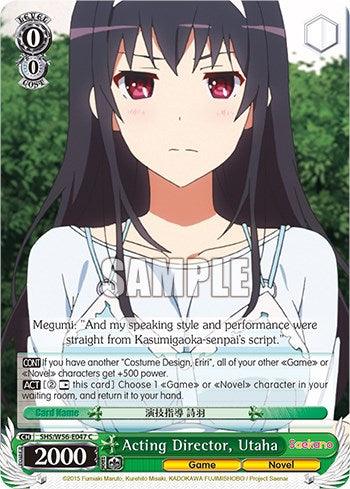Acting Director, Utaha [Saekano: How to Raise a Boring Girlfriend] - POKÉ JEUX