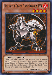 Horus the Black Flame Dragon LV4 [LCYW-EN197] Common - POKÉ JEUX