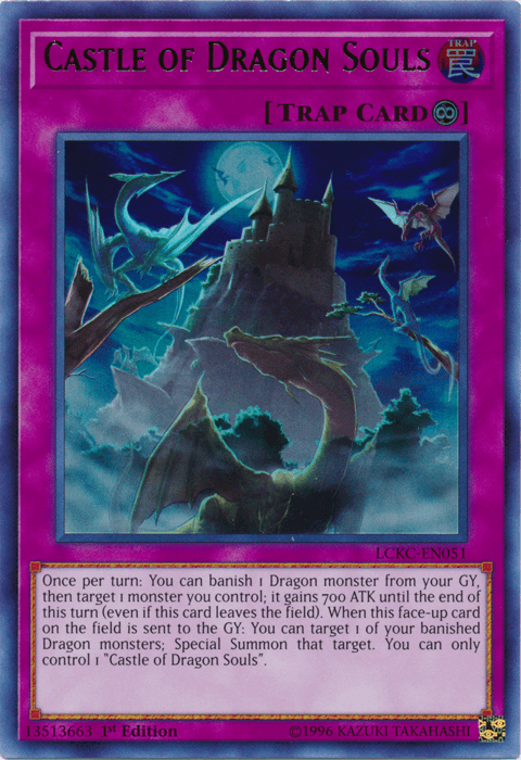 Castle of Dragon Souls [LCKC-EN051] Ultra Rare - POKÉ JEUX