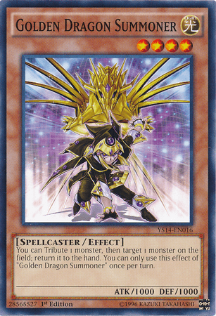 Golden Dragon Summoner [YS14-EN016] Common - POKÉ JEUX