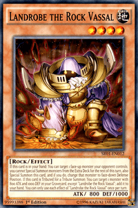 Landrobe the Rock Vassal [SR01-EN012] Common - POKÉ JEUX
