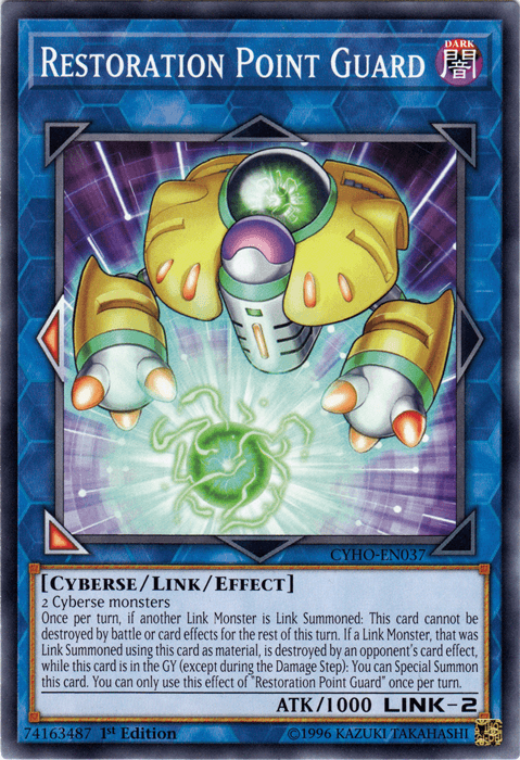 Restoration Point Guard [CYHO-EN037] Common - POKÉ JEUX
