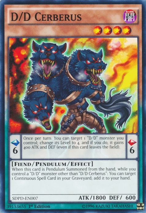 D/D Cerberus [SDPD-EN007] Common - POKÉ JEUX
