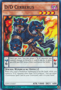 D/D Cerberus [SDPD-EN007] Common - POKÉ JEUX