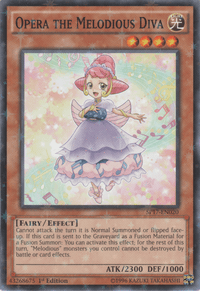 Opera the Melodious Diva [SP17-EN020] Starfoil Rare - POKÉ JEUX