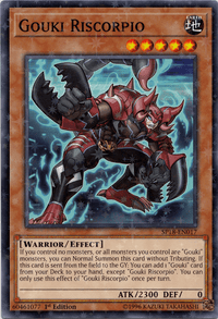 Gouki Riscorpio [SP18-EN017] Starfoil Rare - POKÉ JEUX