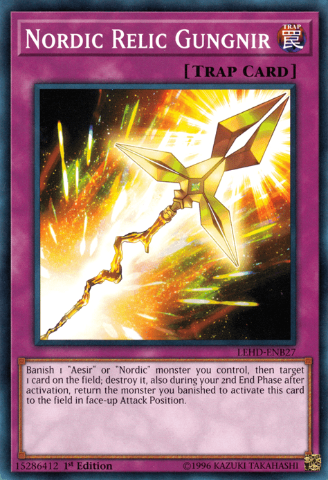 Nordic Relic Gungnir [LEHD-ENB27] Common - POKÉ JEUX