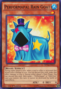 Performapal Rain Goat [MP16-EN177] Common - POKÉ JEUX