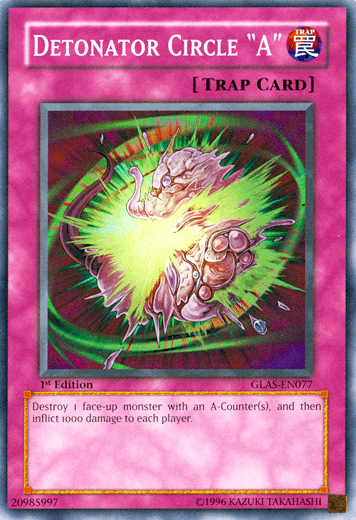 Detonator Circle "A" [GLAS-EN077] Common - POKÉ JEUX