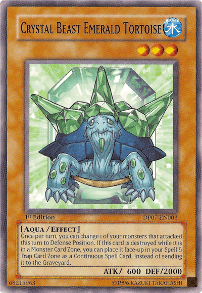 Crystal Beast Emerald Tortoise [DP07-EN003] Common - POKÉ JEUX