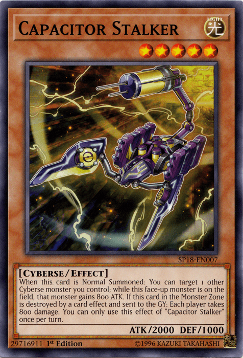 Capacitor Stalker [SP18-EN007] Common - POKÉ JEUX