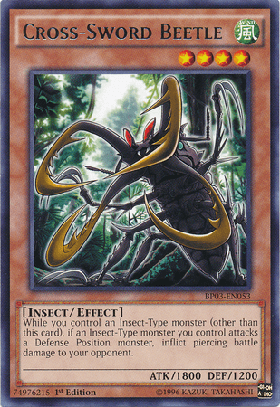 Cross-Sword Beetle [BP03-EN053] Rare - POKÉ JEUX