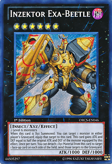 Inzektor Exa-Beetle [ORCS-EN046] Secret Rare - POKÉ JEUX