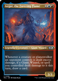 Aegar, the Freezing Flame (Foil Etched) [Multiverse Legends] - POKÉ JEUX