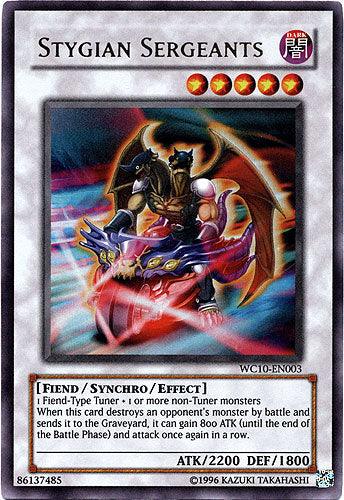 Stygian Sergeants [WC10-EN003] Ultra Rare - POKÉ JEUX