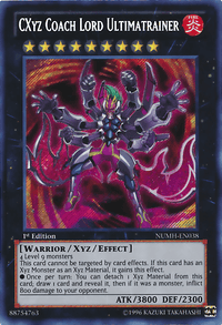 CXyz Coach Lord Ultimatrainer [NUMH-EN038] Secret Rare - POKÉ JEUX