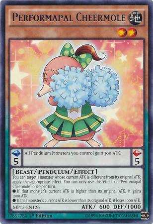 Performapal Cheermole [MP15-EN126] Rare - POKÉ JEUX