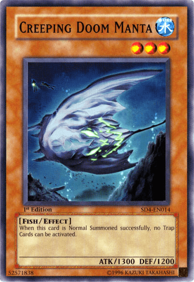 Creeping Doom Manta [SD4-EN014] Common - POKÉ JEUX