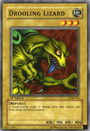 Drooling Lizard [LOB-115] Common - POKÉ JEUX