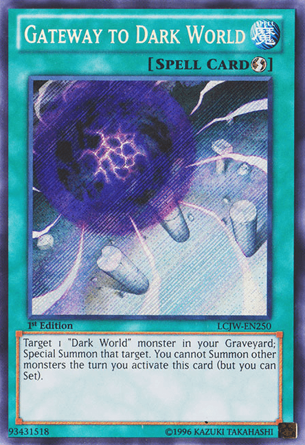 Gateway to Dark World [LCJW-EN250] Secret Rare - POKÉ JEUX