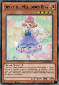 Opera the Melodious Diva [CORE-EN008] Common - POKÉ JEUX