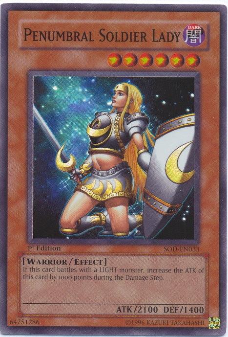 Penumbral Soldier Lady [SOD-EN033] Super Rare - POKÉ JEUX