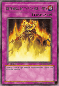 Offering to the Snake Deity [PTDN-EN077] Rare - POKÉ JEUX