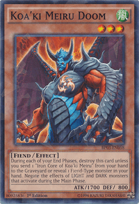Koa'ki Meiru Doom [BP03-EN058] Shatterfoil Rare - POKÉ JEUX
