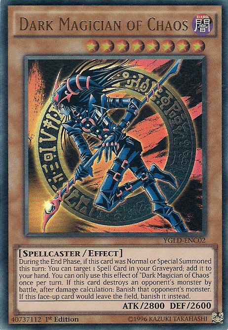 Dark Magician of Chaos [YGLD-ENC02] Ultra Rare - POKÉ JEUX