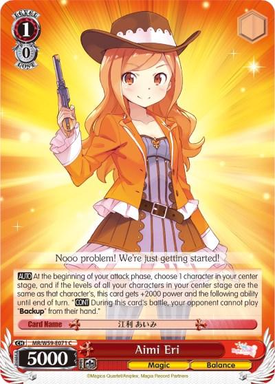 Aimi Eri (MR/W59-E071 C) [Magia Record: Puella Magi Madoka Magica [Side Story] (Mobile)] - POKÉ JEUX