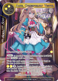 Alice, Otherworldly Visitor (Full Art) (SNV-001) [The Strangers of New Valhalla] - POKÉ JEUX