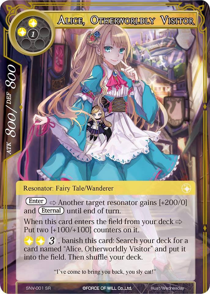 Alice, Otherworldly Visitor (SNV-001) [The Strangers of New Valhalla] - POKÉ JEUX
