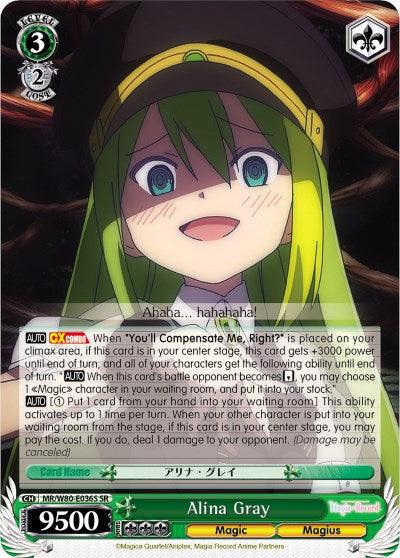 Alina Gray (MR/W80-E036S SR) [Magia Record: Puella Magi Madoka Magica [Side Story] (Anime)] - POKÉ JEUX