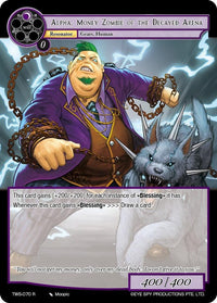 Alpha, Money Zombie of the Decayed Arena (TWS-070 R) [The War of the Suns] - POKÉ JEUX