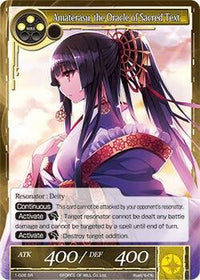Amaterasu, the Oracle of Sacred Text (1-026) [The Dawn of Valhalla] - POKÉ JEUX