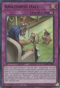 Amazoness Hall [BLCR-EN038] Ultra Rare - POKÉ JEUX
