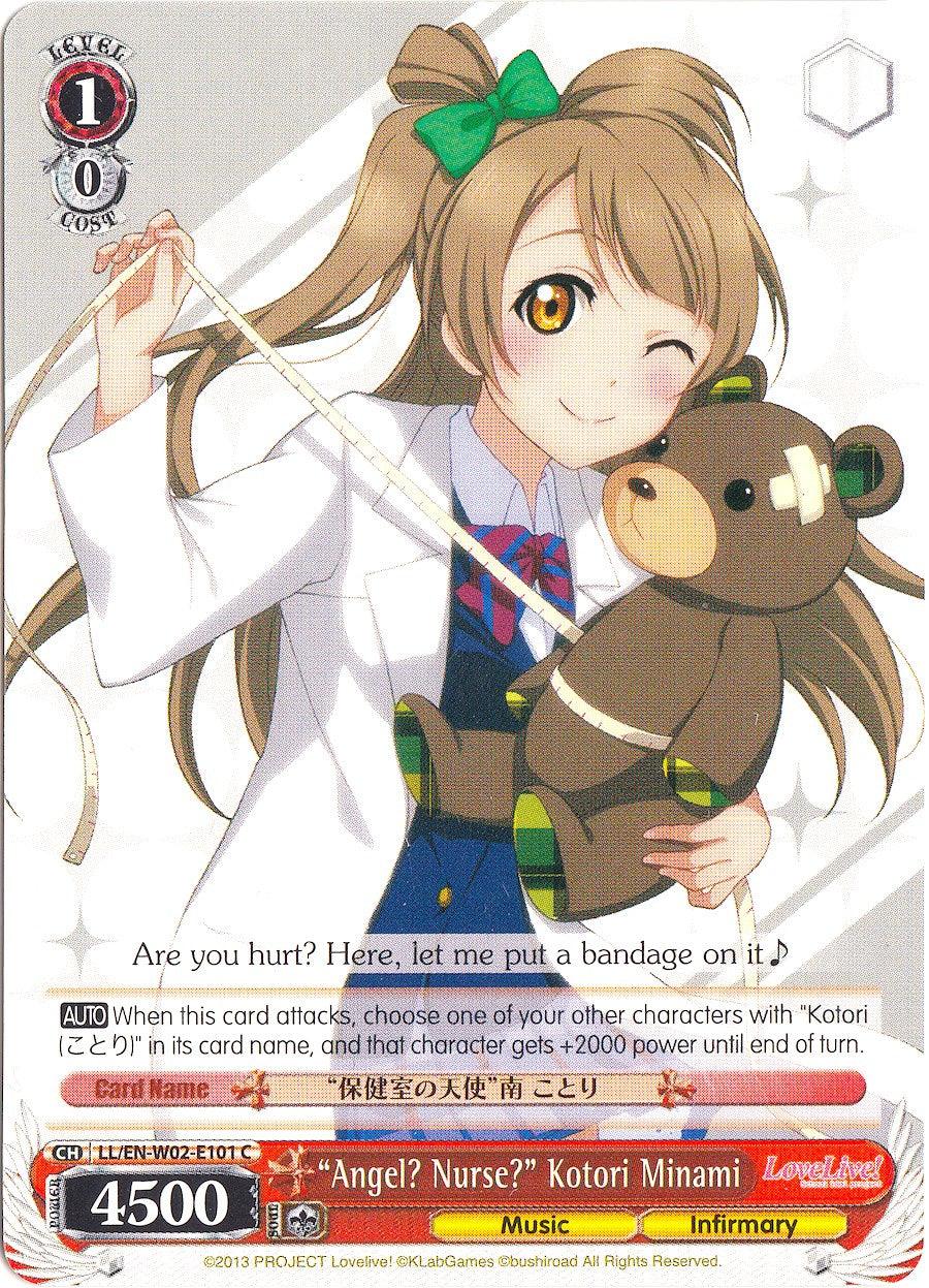 "Angel? Nurse?" Kotori Minami (LL/EN-W02-E101 C) [Love Live! DX Vol.2] - POKÉ JEUX