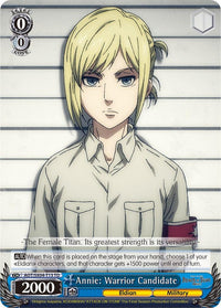 Annie: Warrior Candidate [Attack On Titan: Final Season] - POKÉ JEUX
