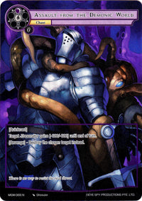 Assault from the Demonic World (Full Art) (MSW-069) [The Magic Stone War - Zero] - POKÉ JEUX