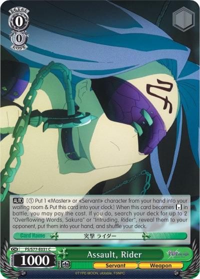 Assault, Rider (FS/S77-E031 C) [Fate/Stay Night [Heaven's Feel] Vol.2] - POKÉ JEUX