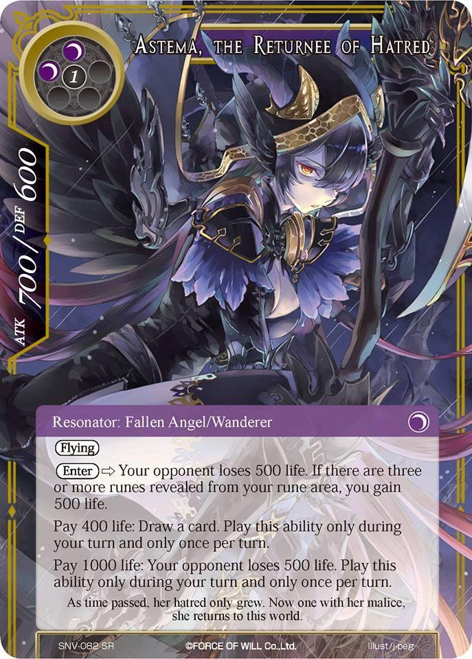 Astema, the Returnee of Hatred (SNV-082) [The Strangers of New Valhalla] - POKÉ JEUX