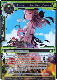 Athenia, the Wind Master (Stranger) (Full Art) (AO2-024) [Alice Origin II] - POKÉ JEUX