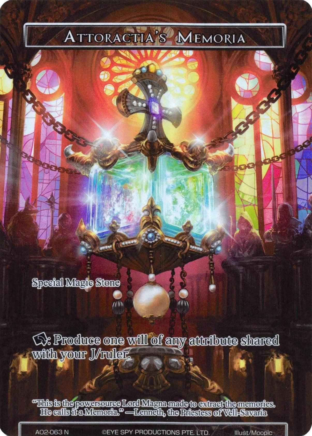 Attoractia's Memoria (Full Art) (AO2-063) [Alice Origin II] - POKÉ JEUX
