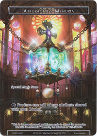 Attoractia's Memoria (Full Art) (SDAO1-033) [Alice Origin Starter Deck] - POKÉ JEUX