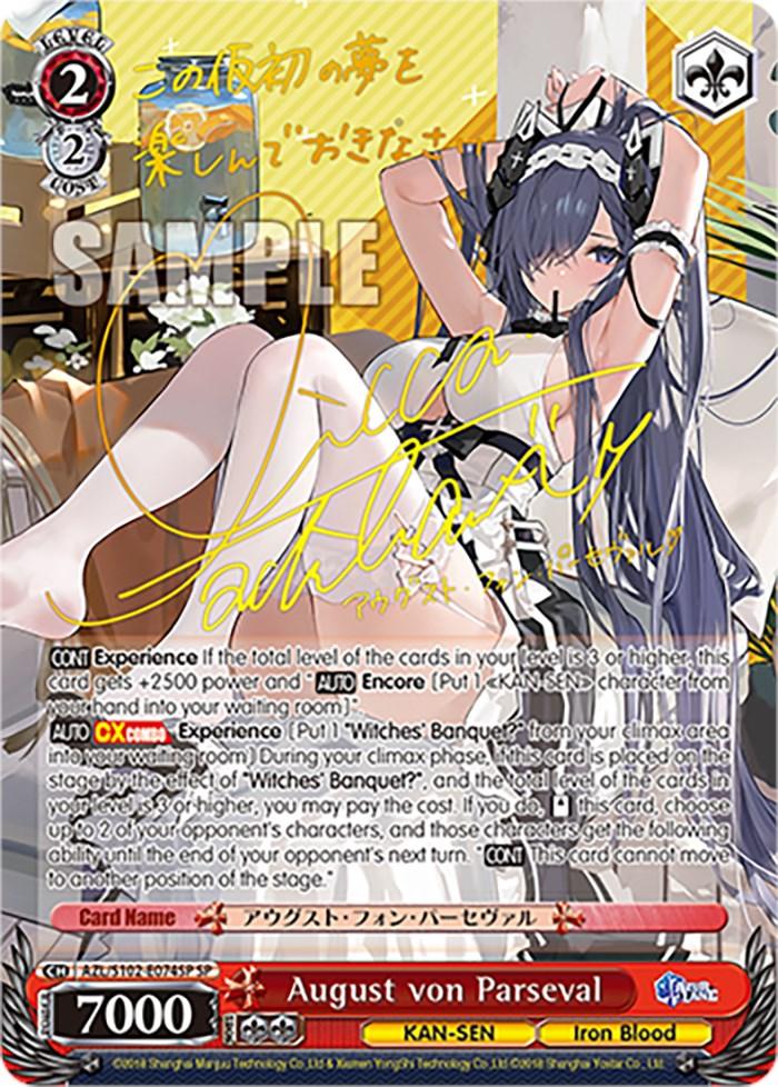 August von Parseval (AZL/S102-E074SP SP) [Azur Lane] - POKÉ JEUX